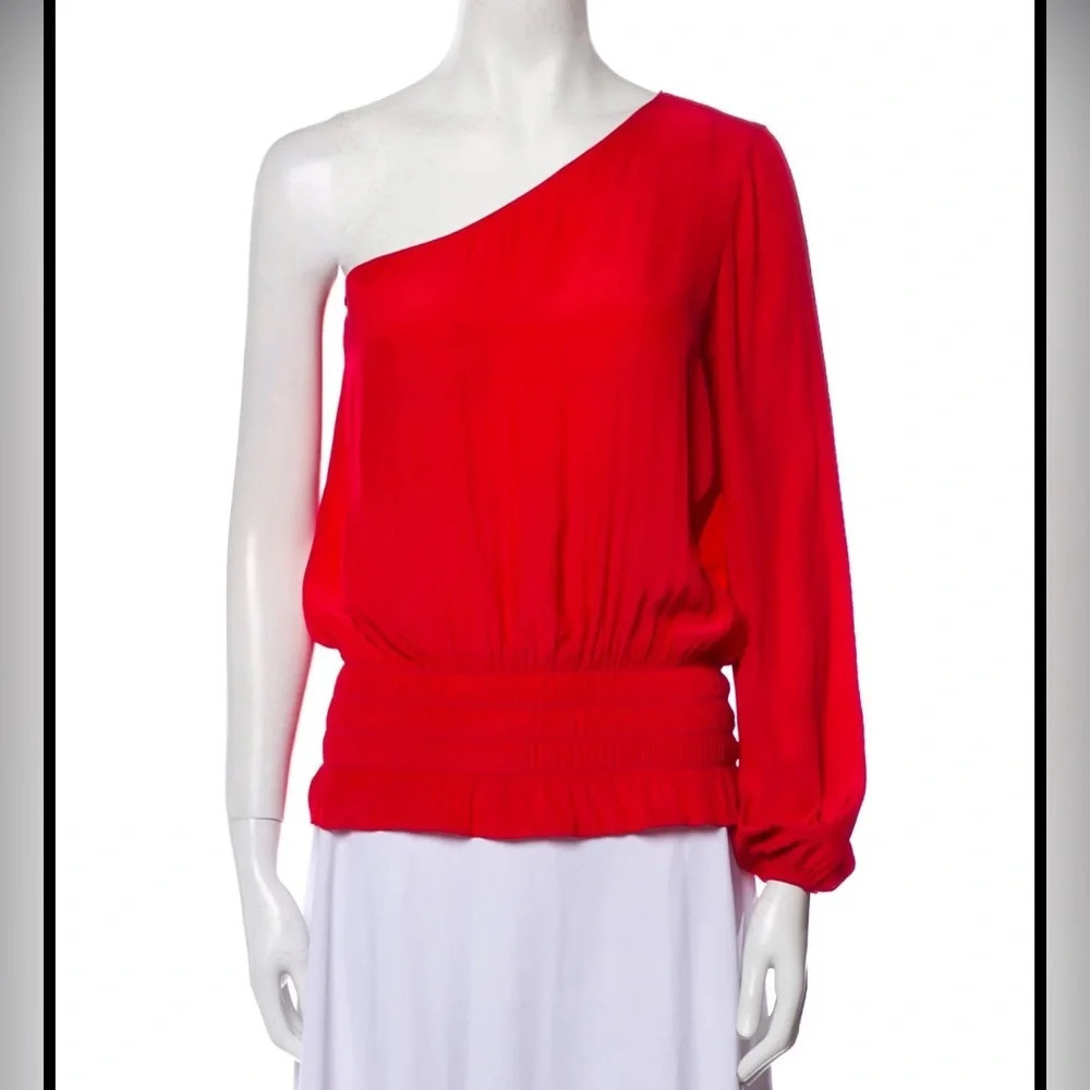 Ramy Brook
One-Shoulder Long Sleeve Blouse